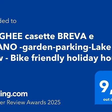 I Laghee Casette Breva E Tivano Lakeside Garden Bike&Boat&Scooter Lake Como